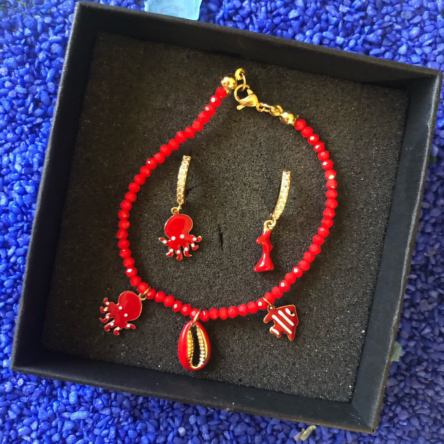 Set Elvissa Rosso