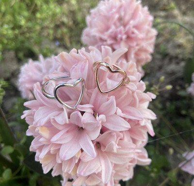 Anello cuore in argento 925