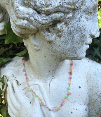 Collana Agata pastello