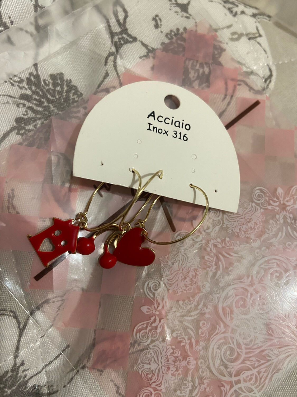 Set orecchini cherry