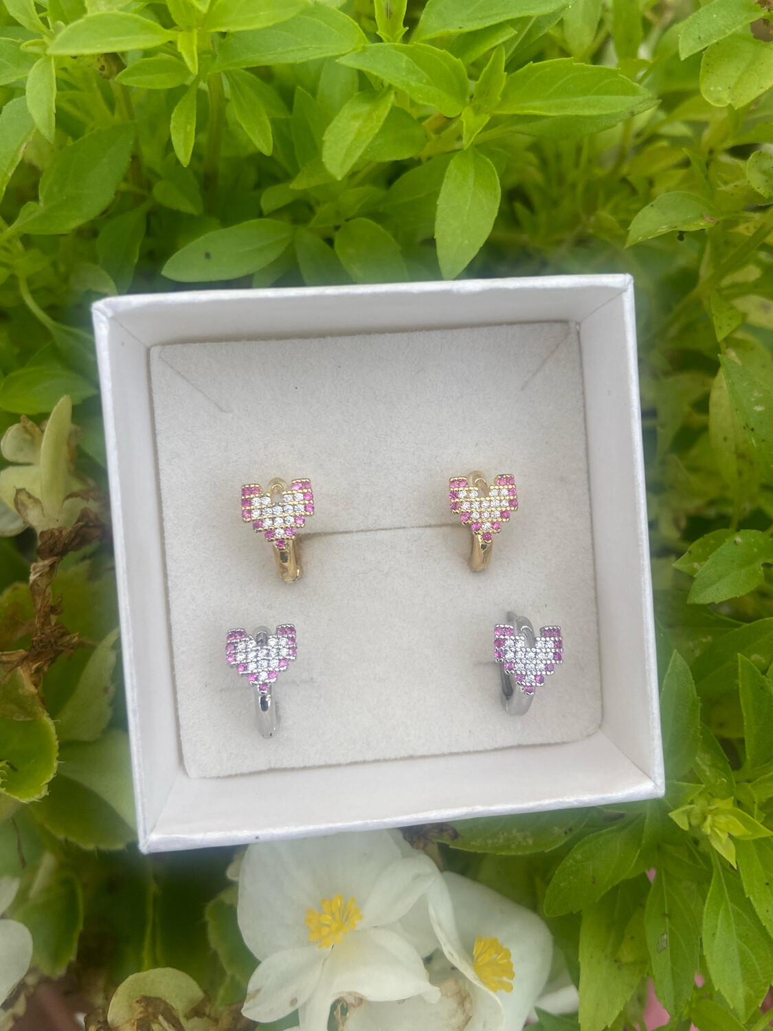 Mini hoops cuore