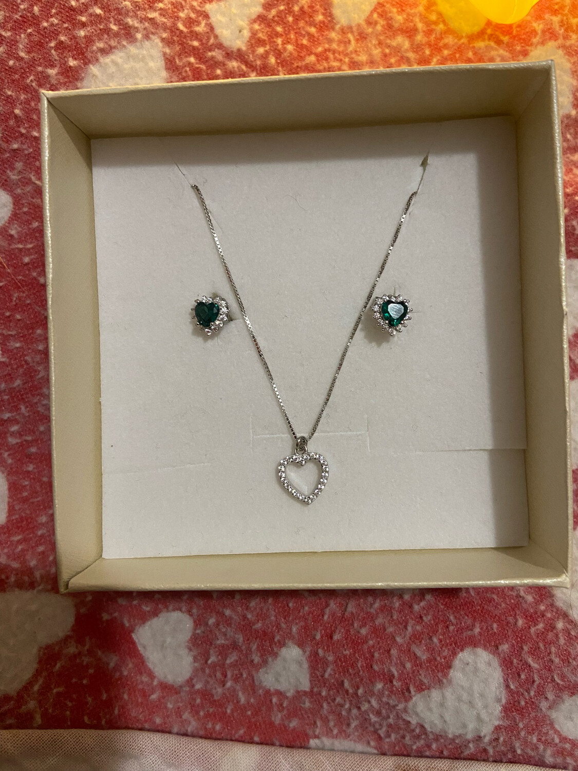 Set love in argento 925