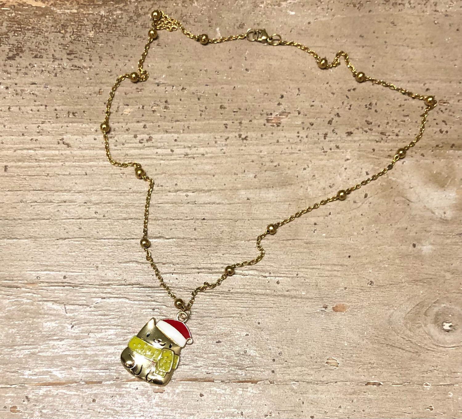 Collana Gatto sciarpa