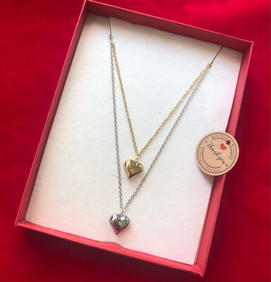 Collana cuore Giulietta (silver o gold)
