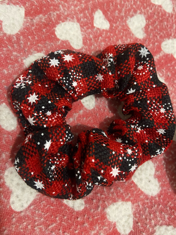 Scrunchies tartan