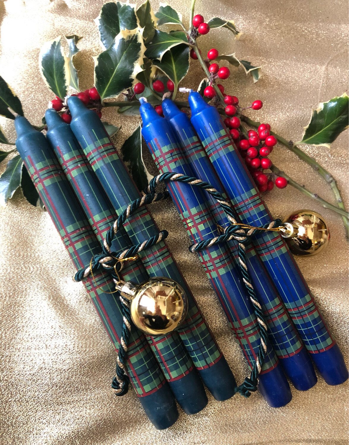 Tris candele scozzesi Inglesi