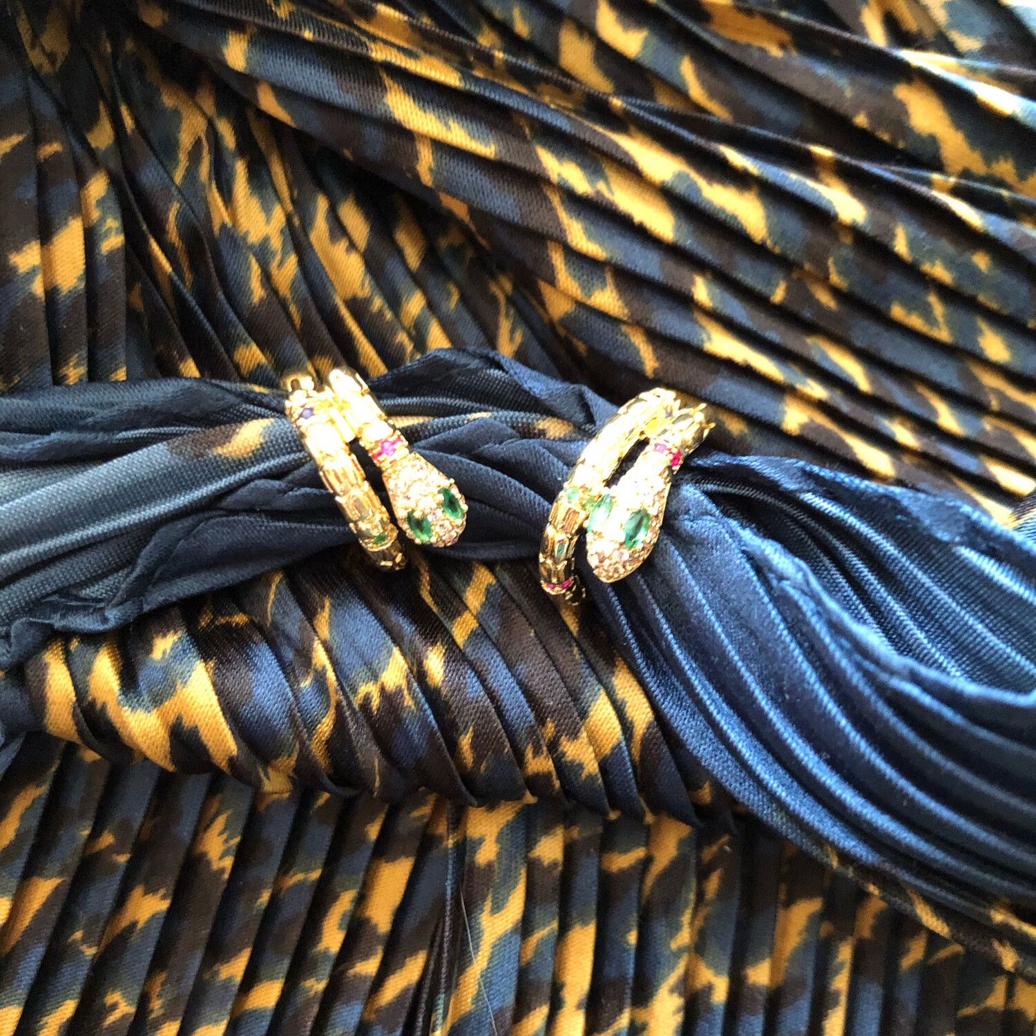 Orecchini snake gold 🐍
