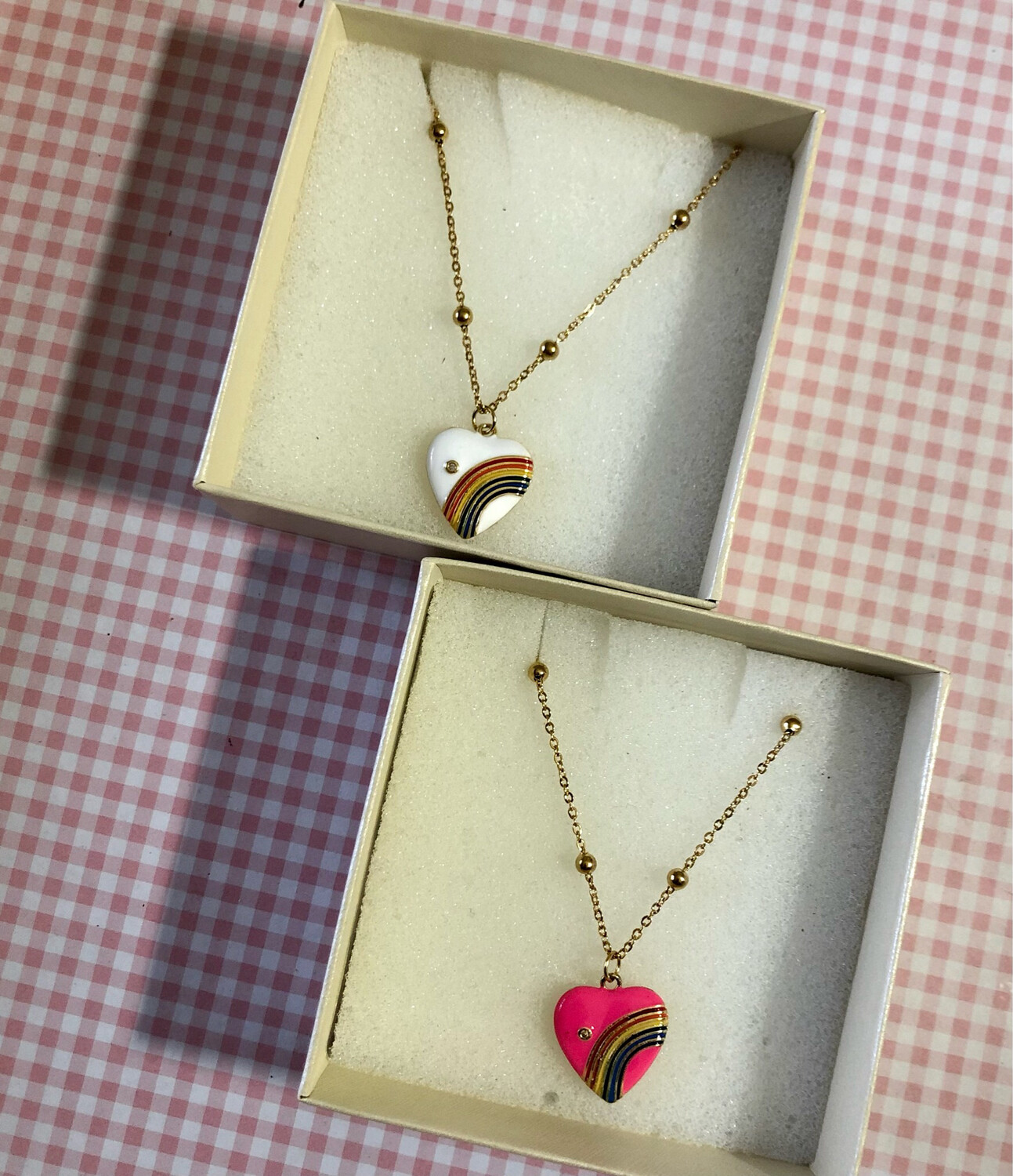 Collana cuore arcobaleno❤️ 🌈