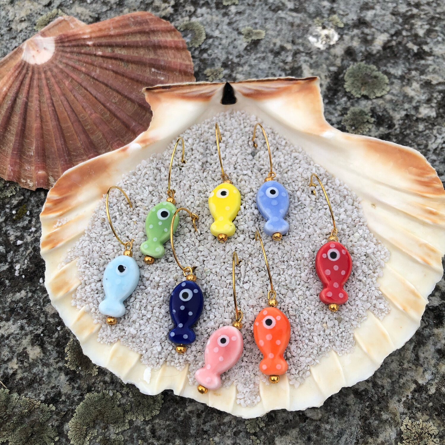 Mono orecchino Summer Fisch