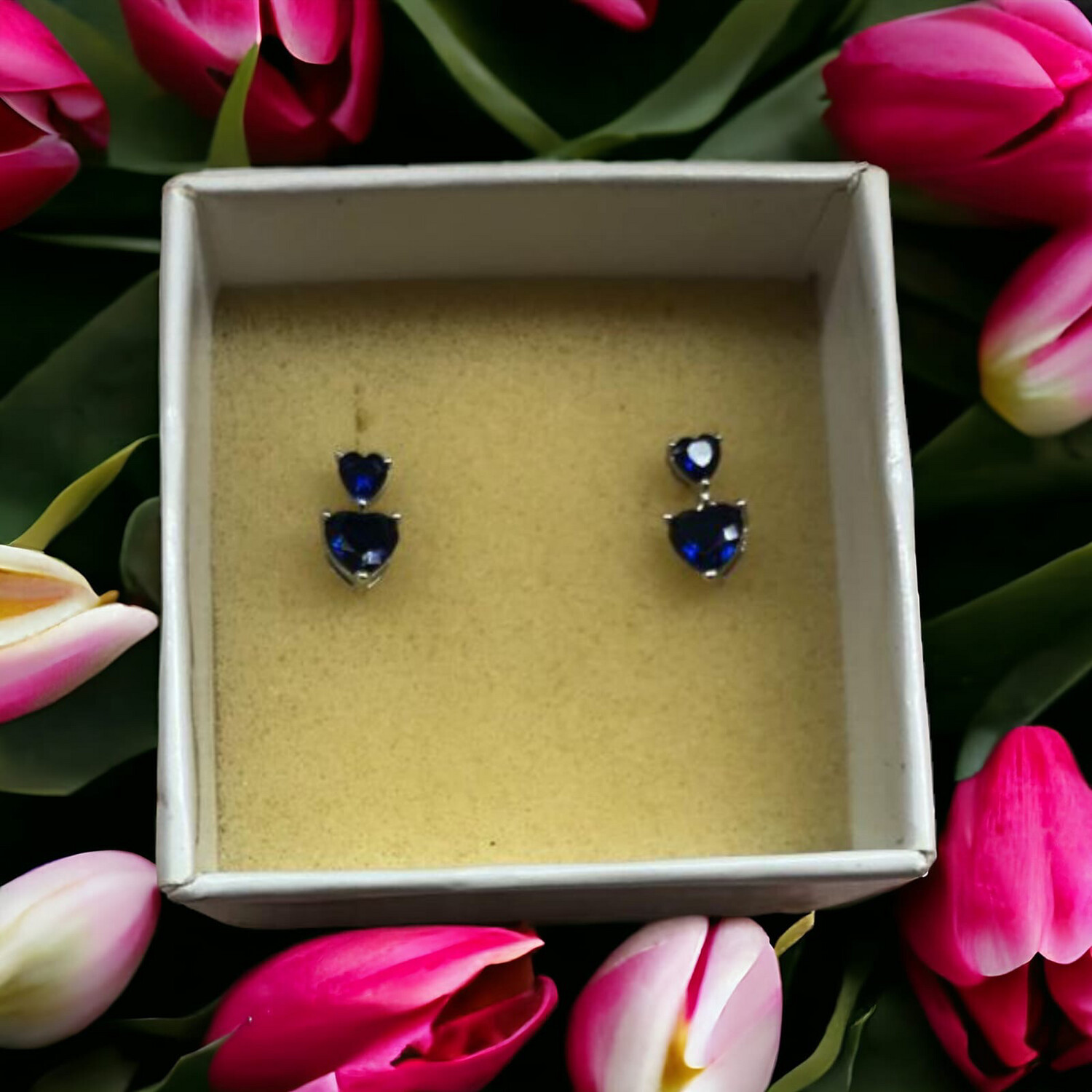 Orecchini 💕blu Audrey in argento 925
