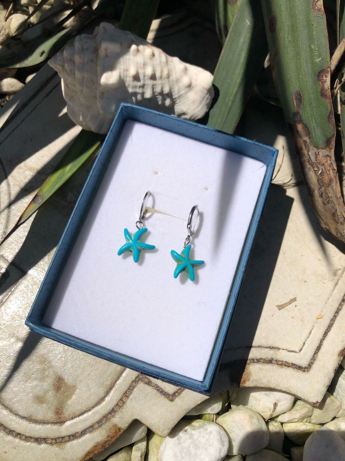 Hoops Starfish turquise