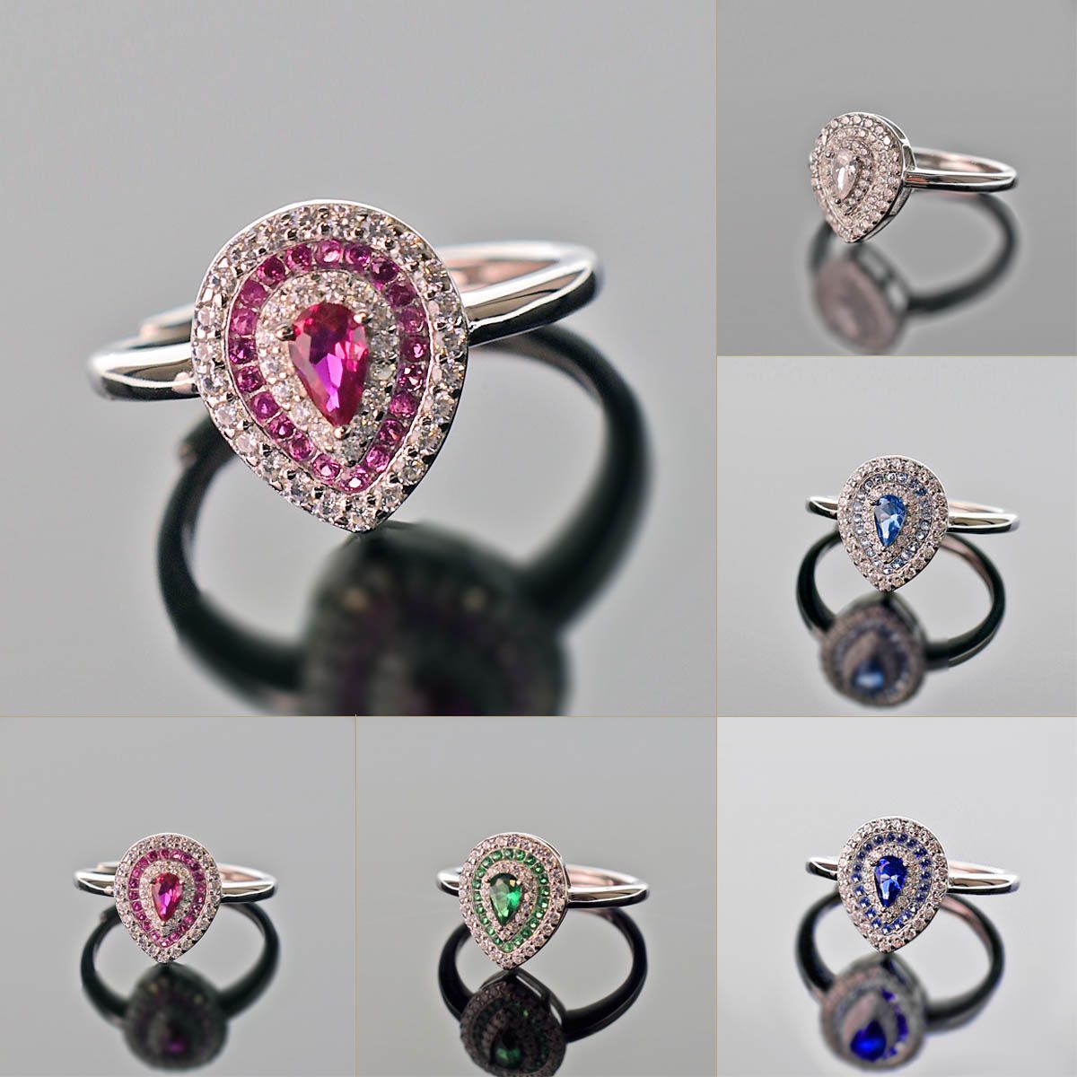 anello Michelle in argento 925