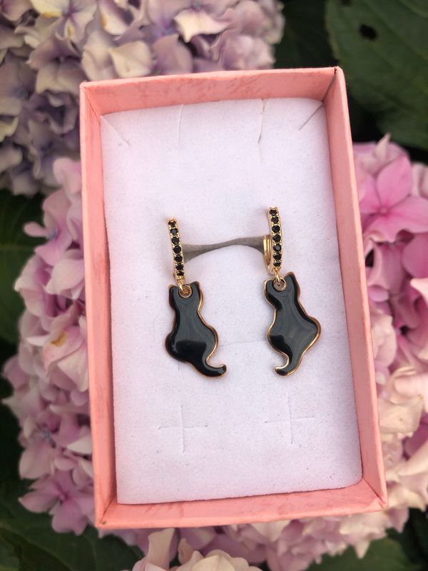 Orecchini gattina Milù