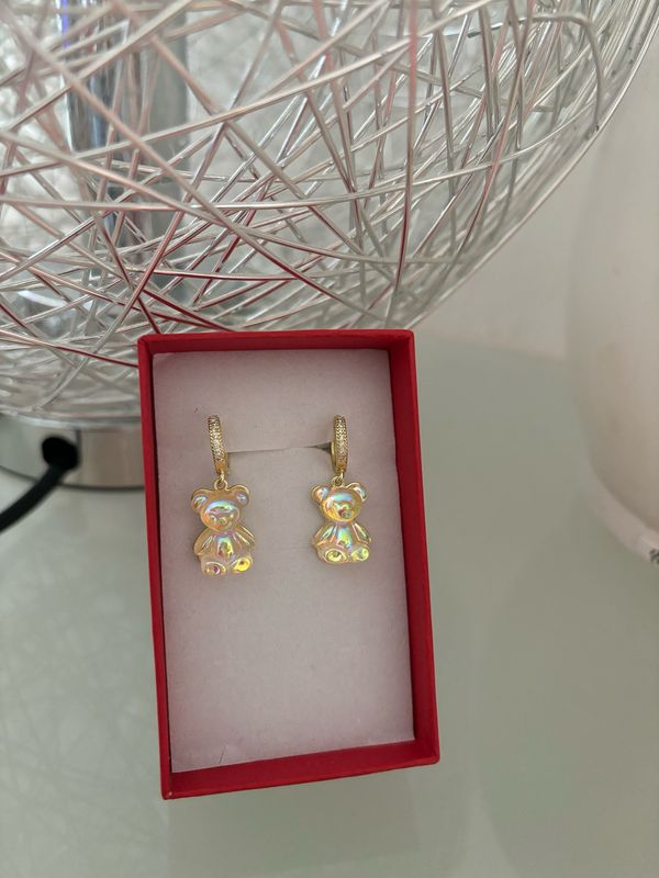Orecchini teddy gold