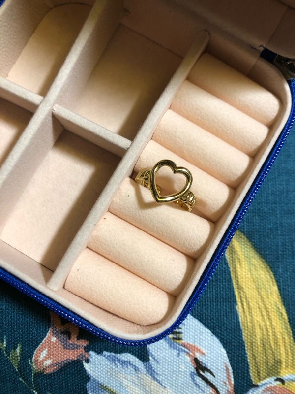 Anello fascia  cuore aperto