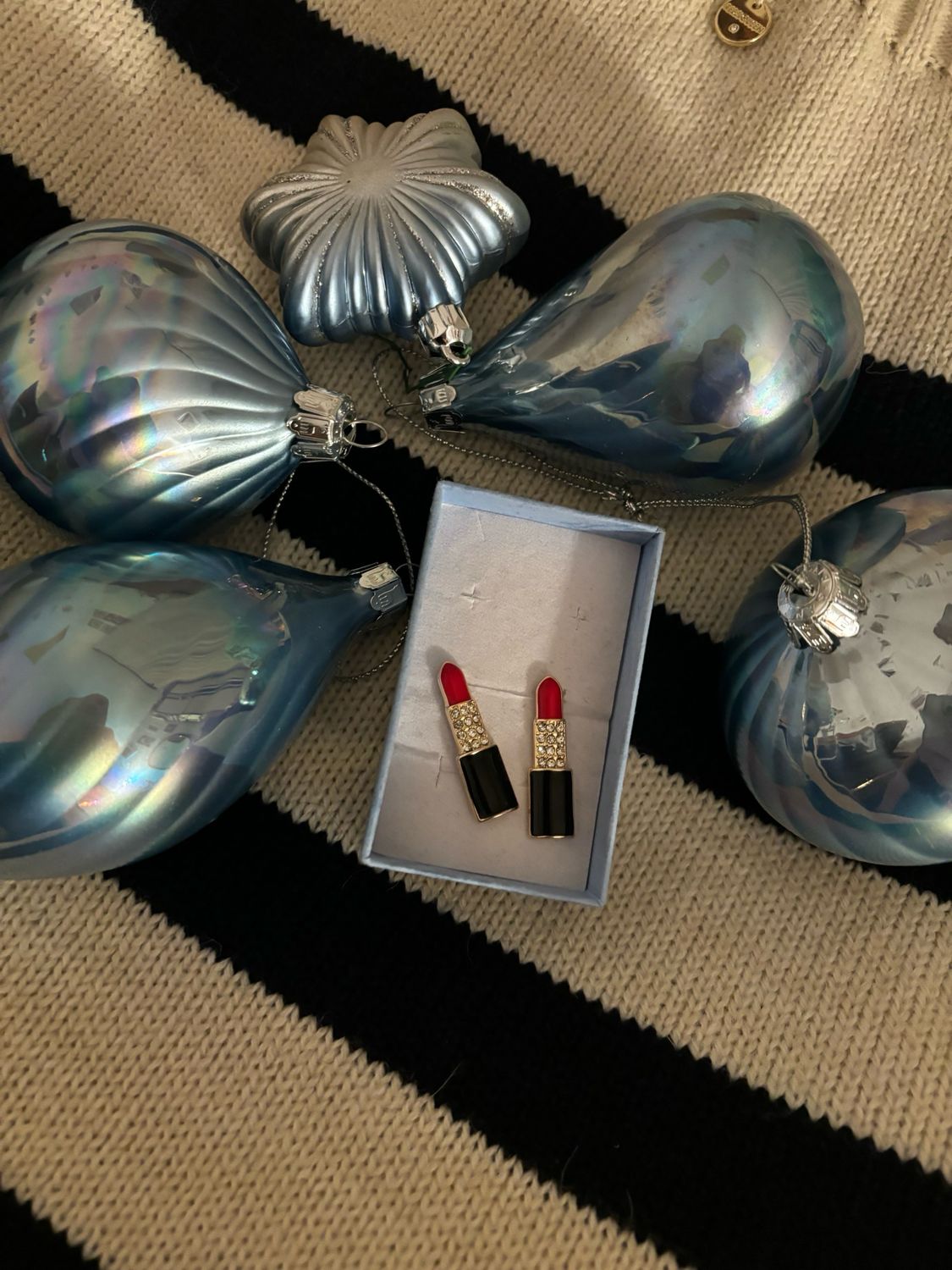 Orecchini rossetto