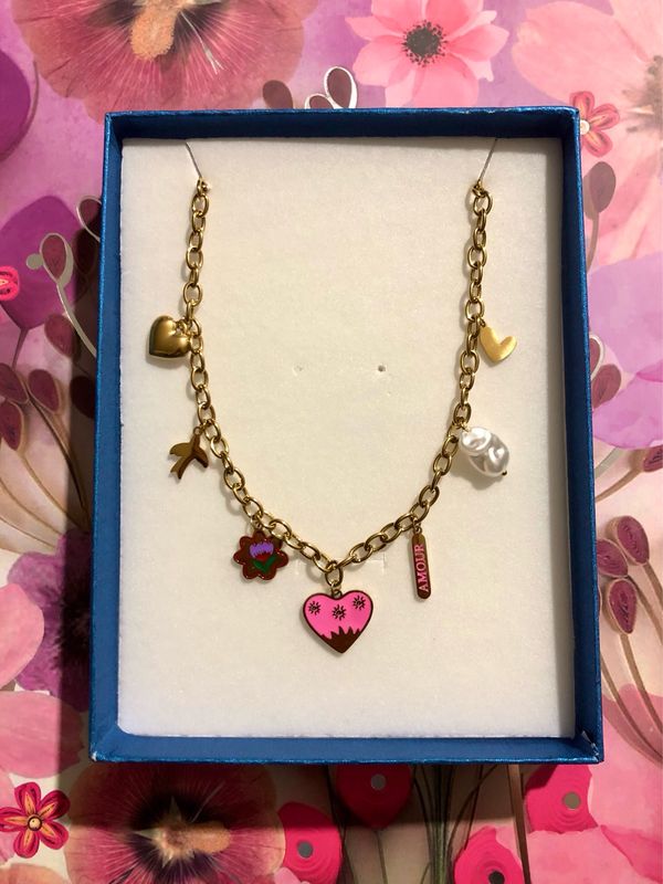 Collana charmes Amour