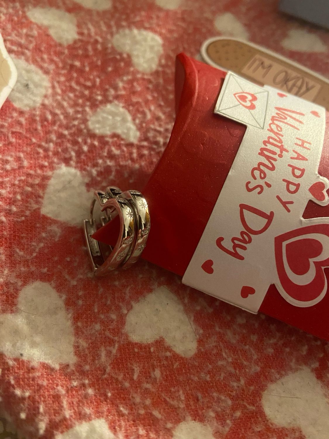 Orecchini cuore cerchio in argento 925 e zirconi