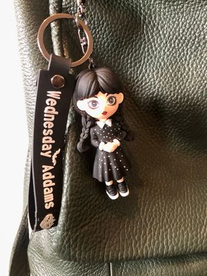 Portachiavi/charme borsa Mercoledì 💁🏻‍♀️