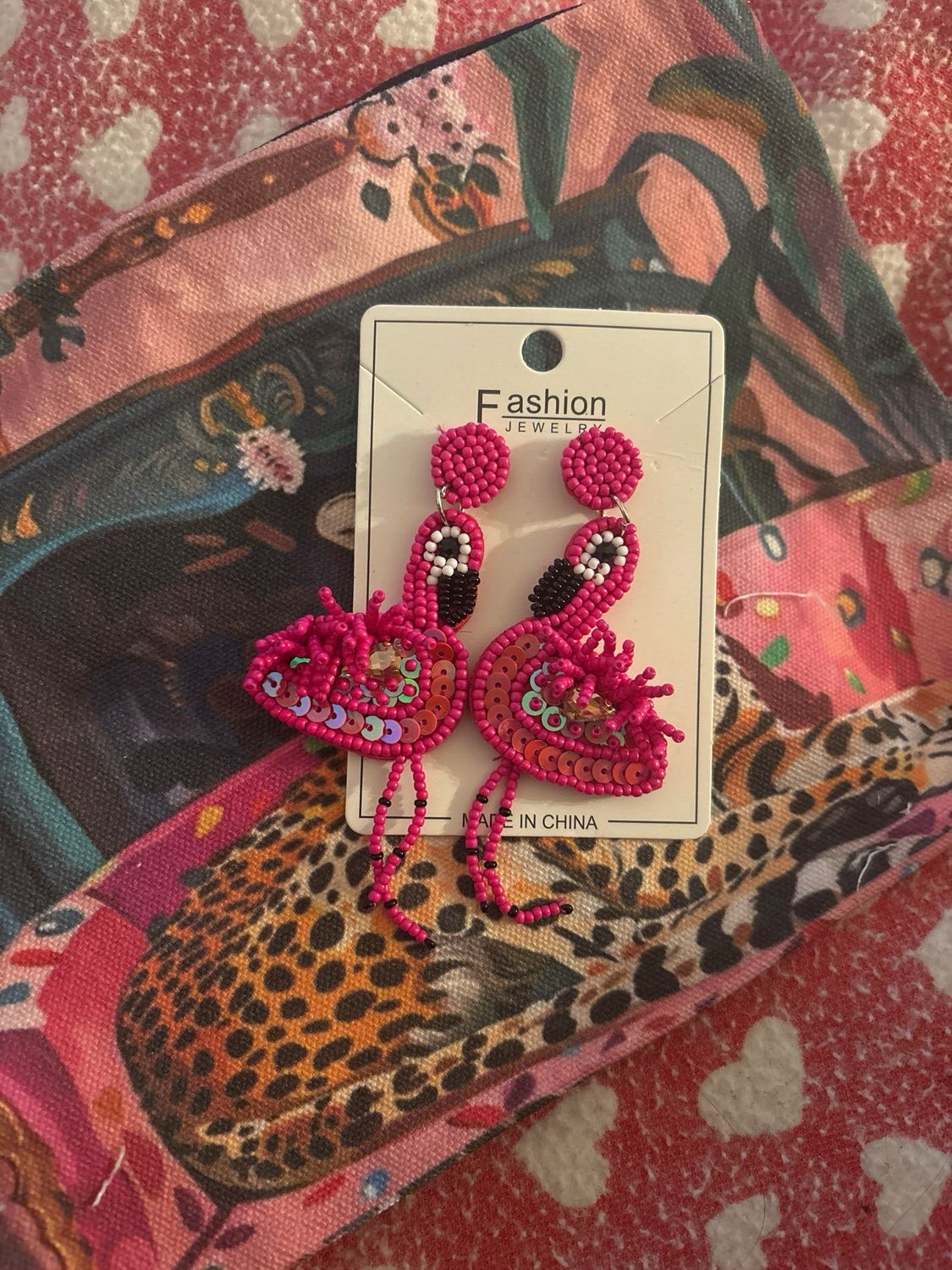 Orecchini fenicottero PINK
