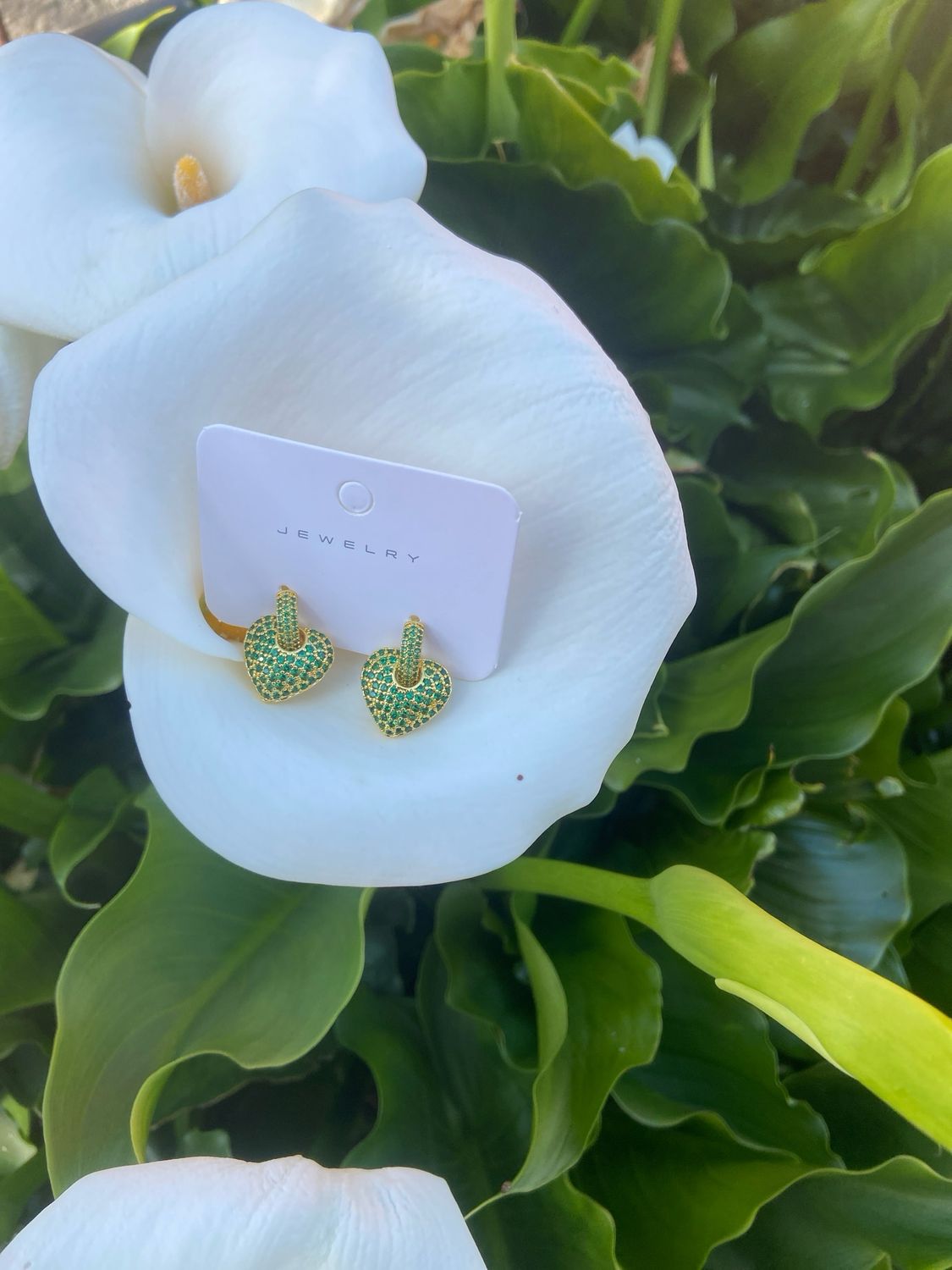 Hoops heart green