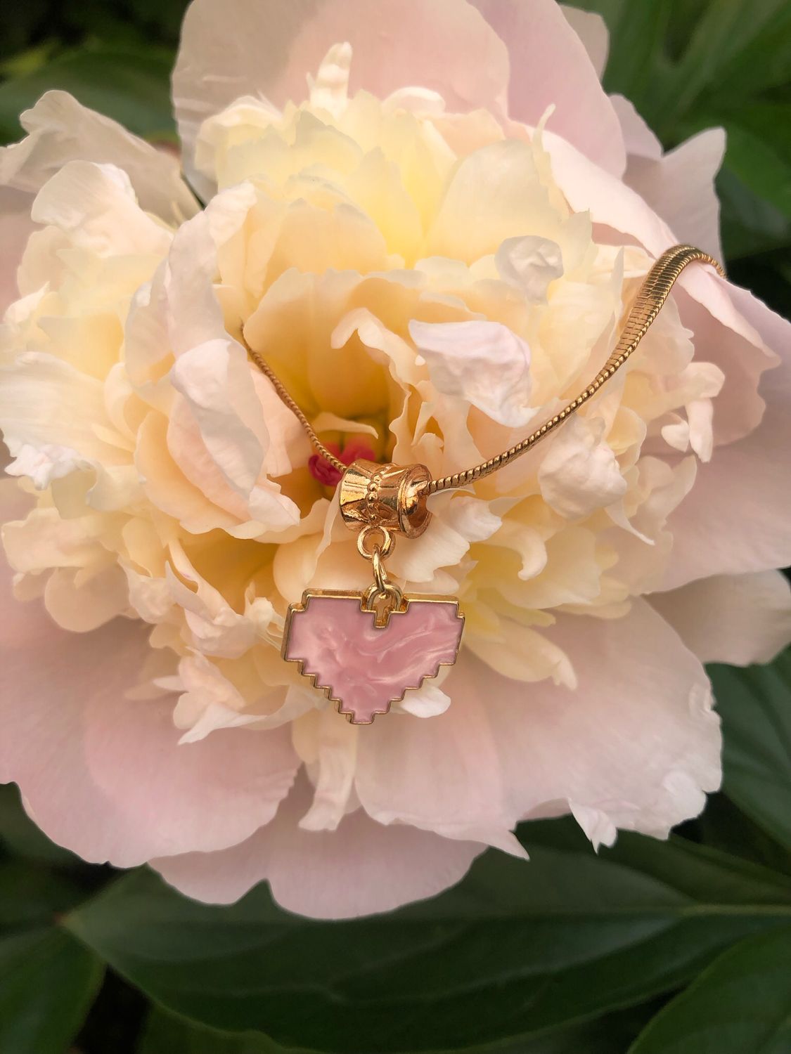 Collana cuore qua ologramma