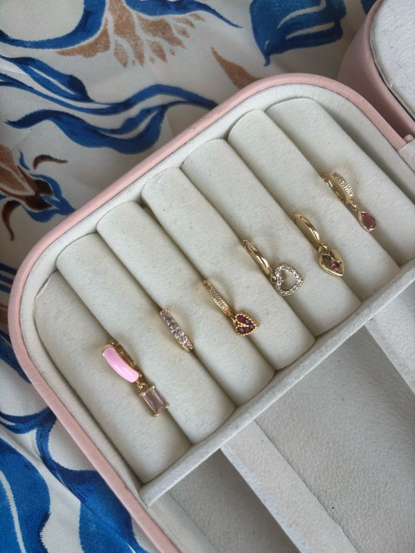 Set orecchini PINK