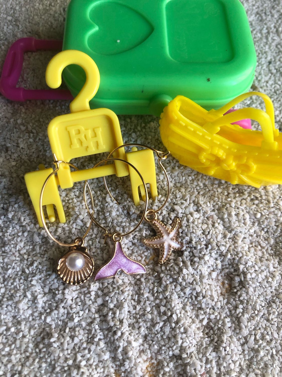 Set  Isole Mauritius coda pesce lilla