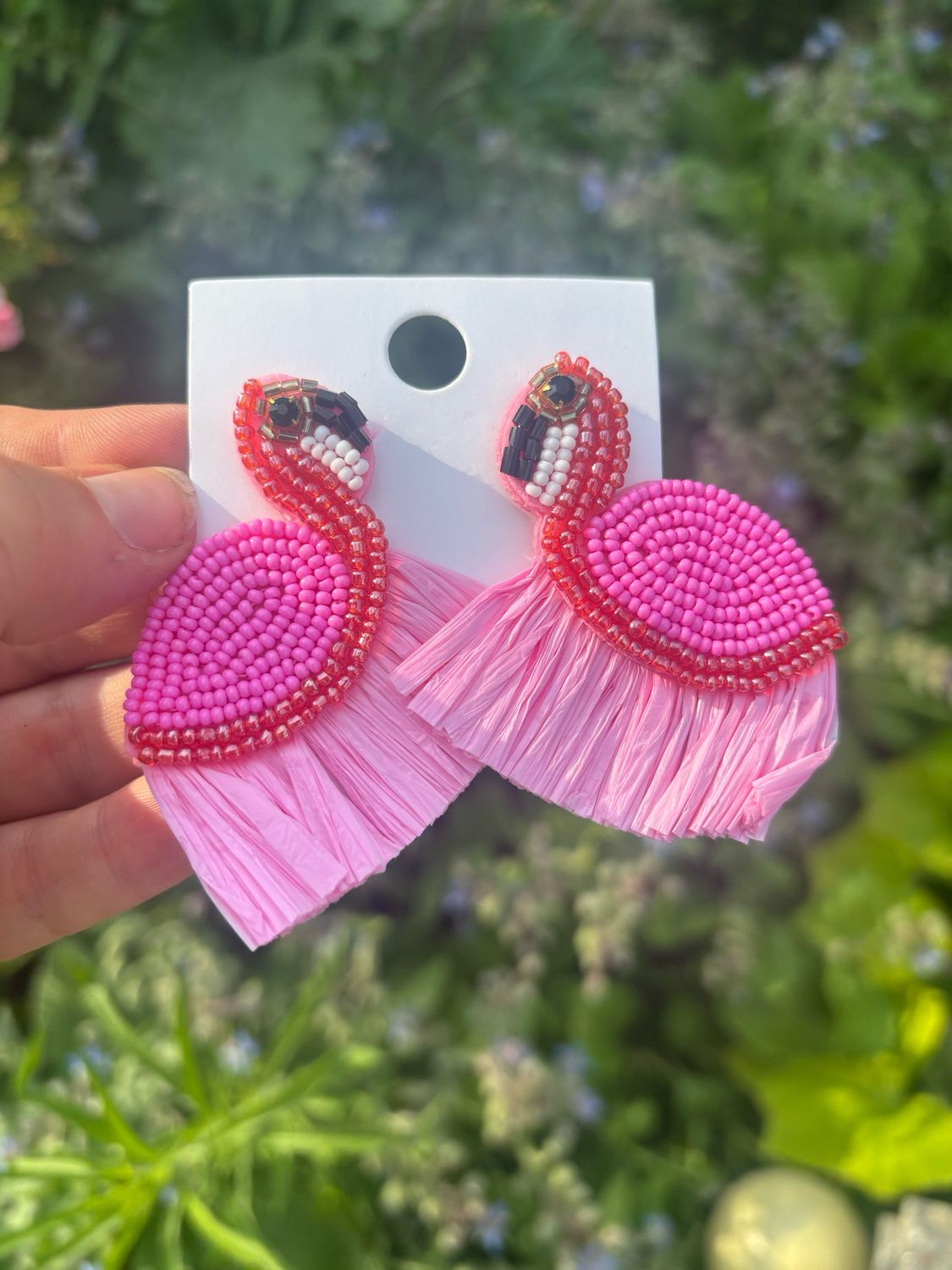 Orecchini fenicotteri pink