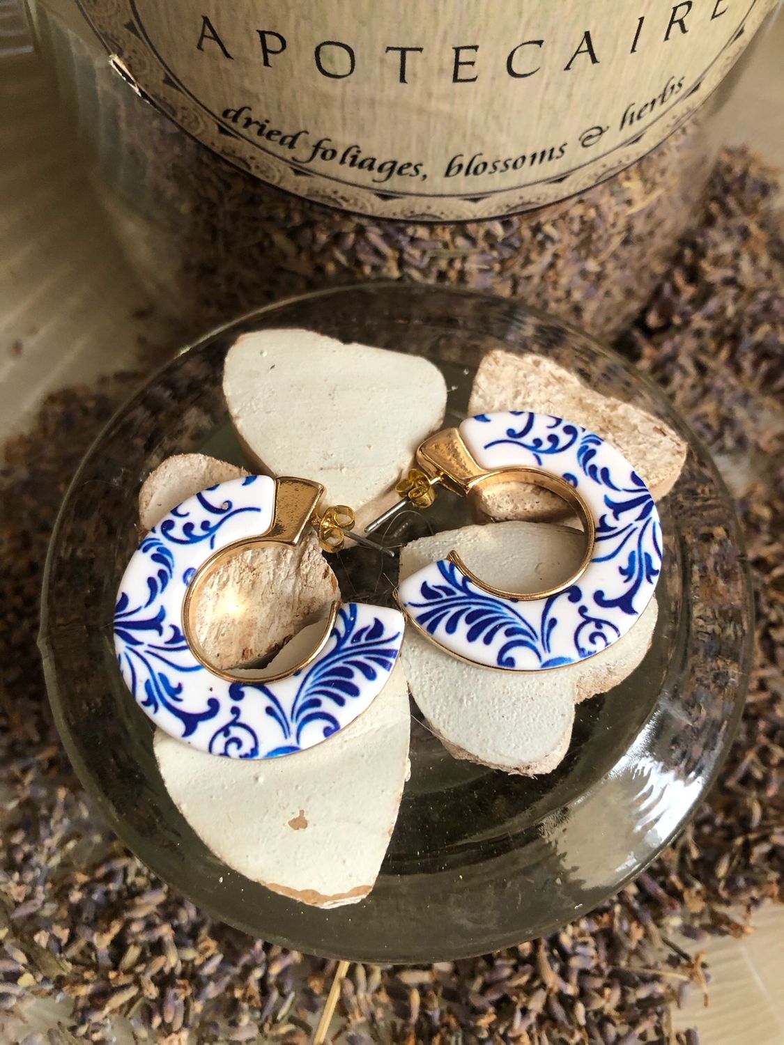 Orecchini Provence semi cerchio