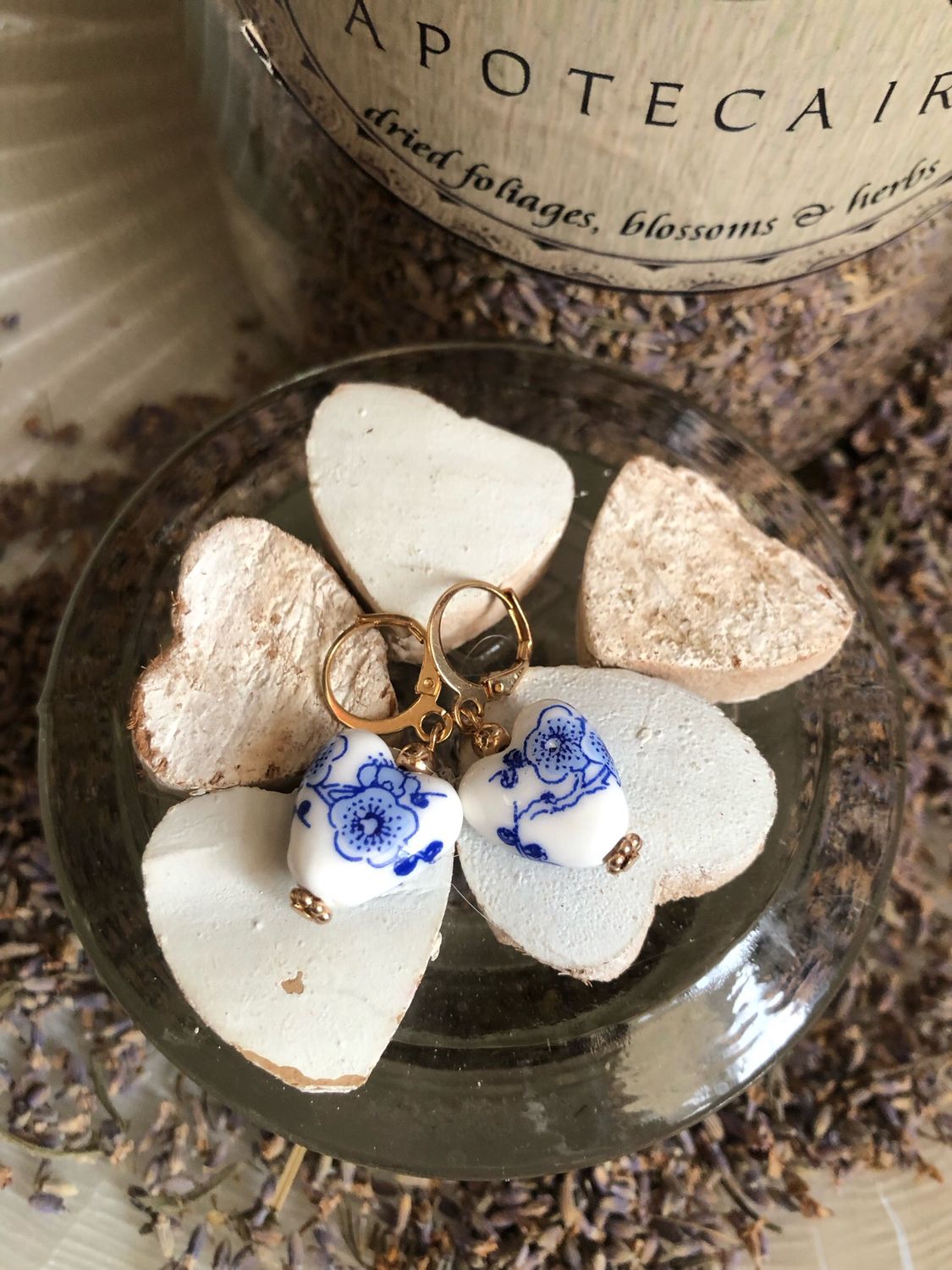 Orecchini Provence cuore