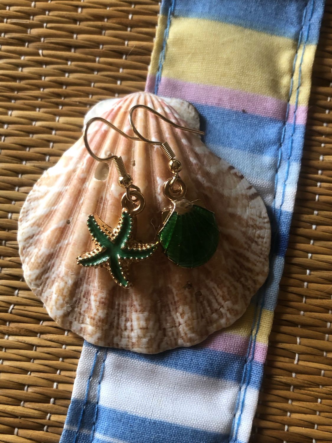Orecchini Oceano Verde