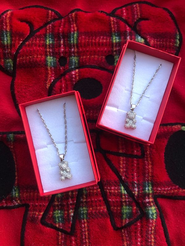 Collana Orsetto Strass