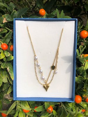 Collana  doppia Scarlet