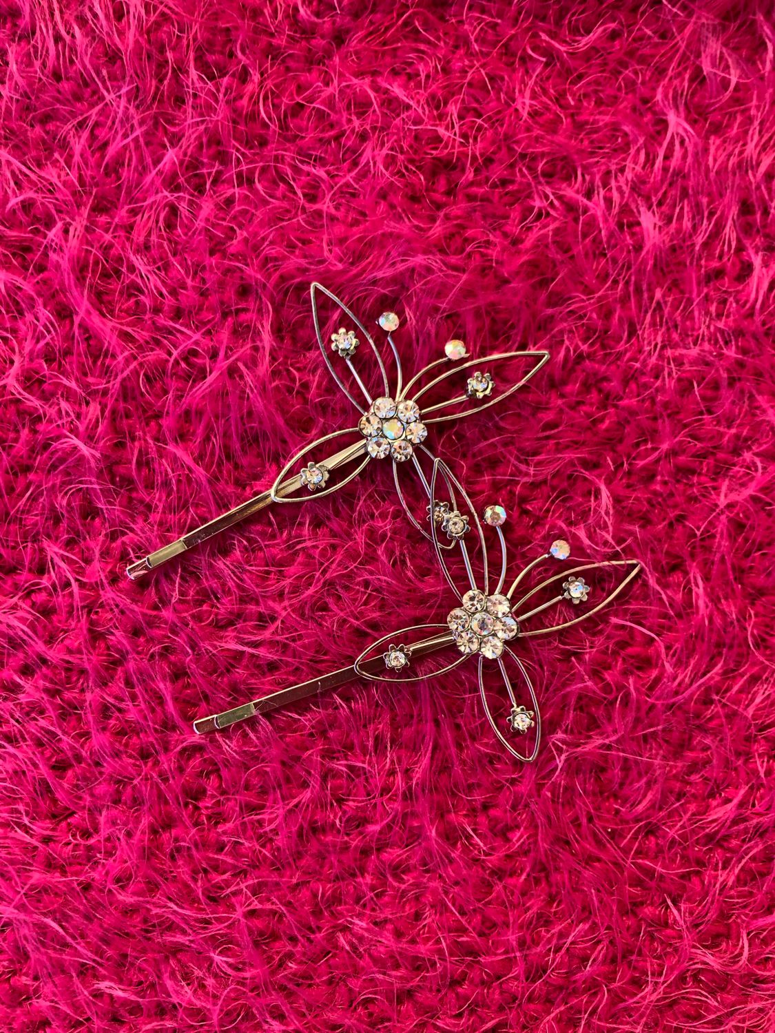 Molette Flower strass