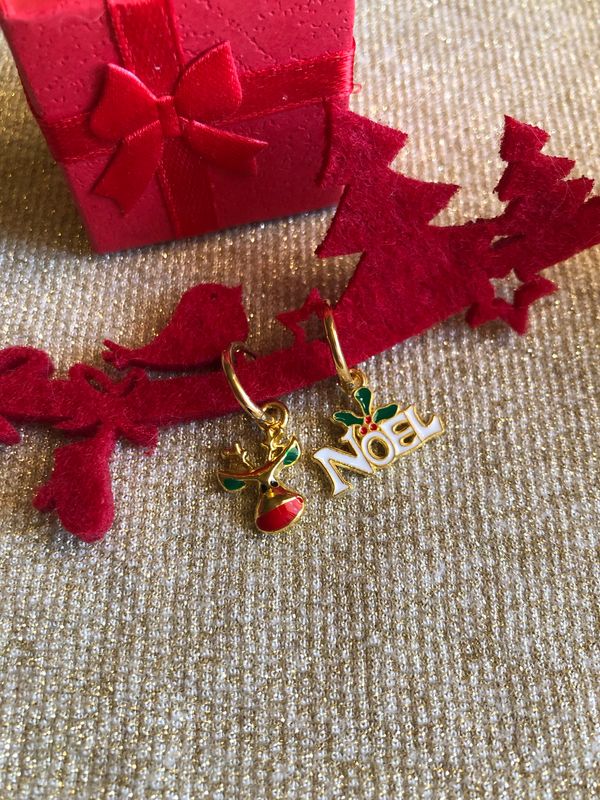 Orecchini Noel et Renne