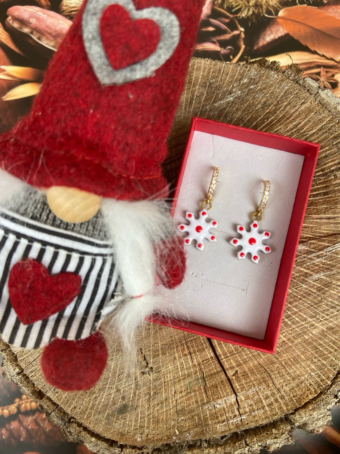 Hoops White Snowflake ❄️