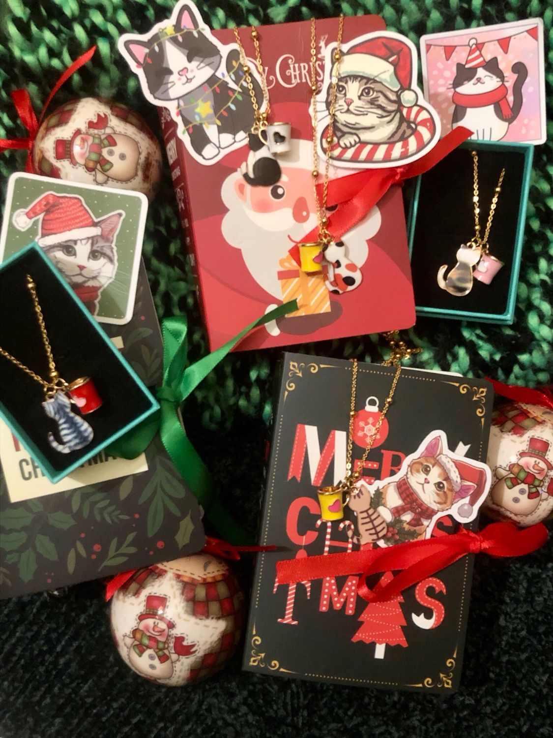 box collana gatto tea