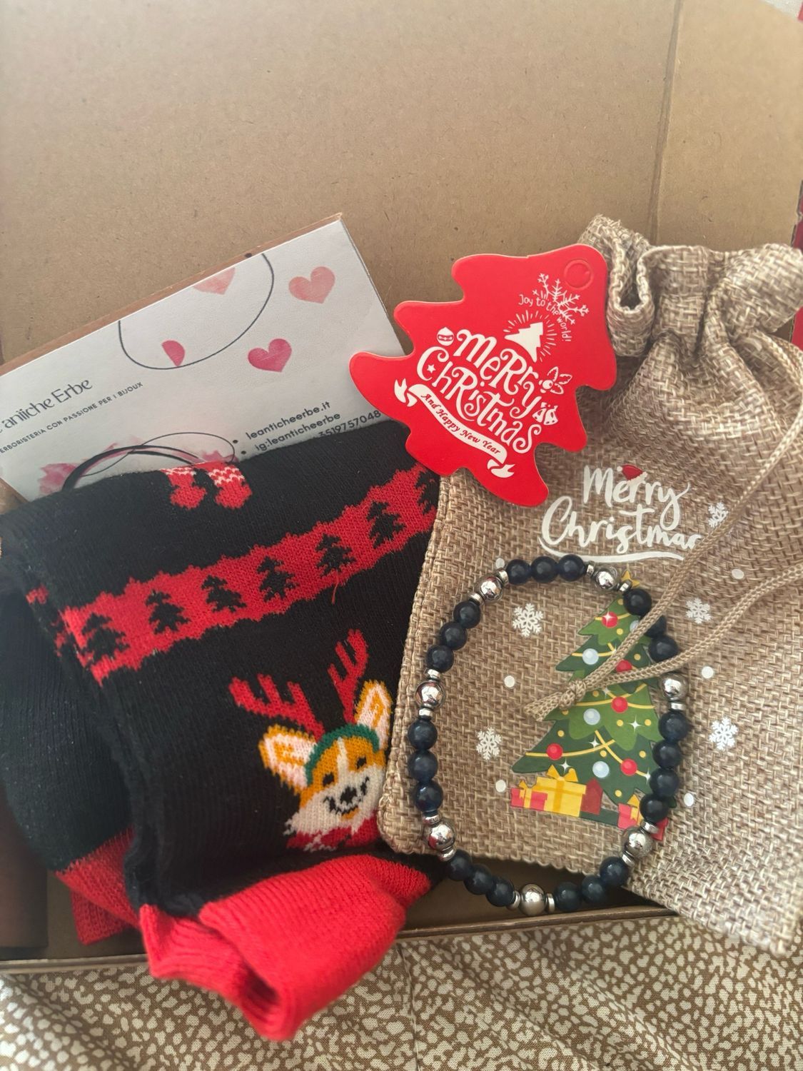 box  man bracciale+ calze