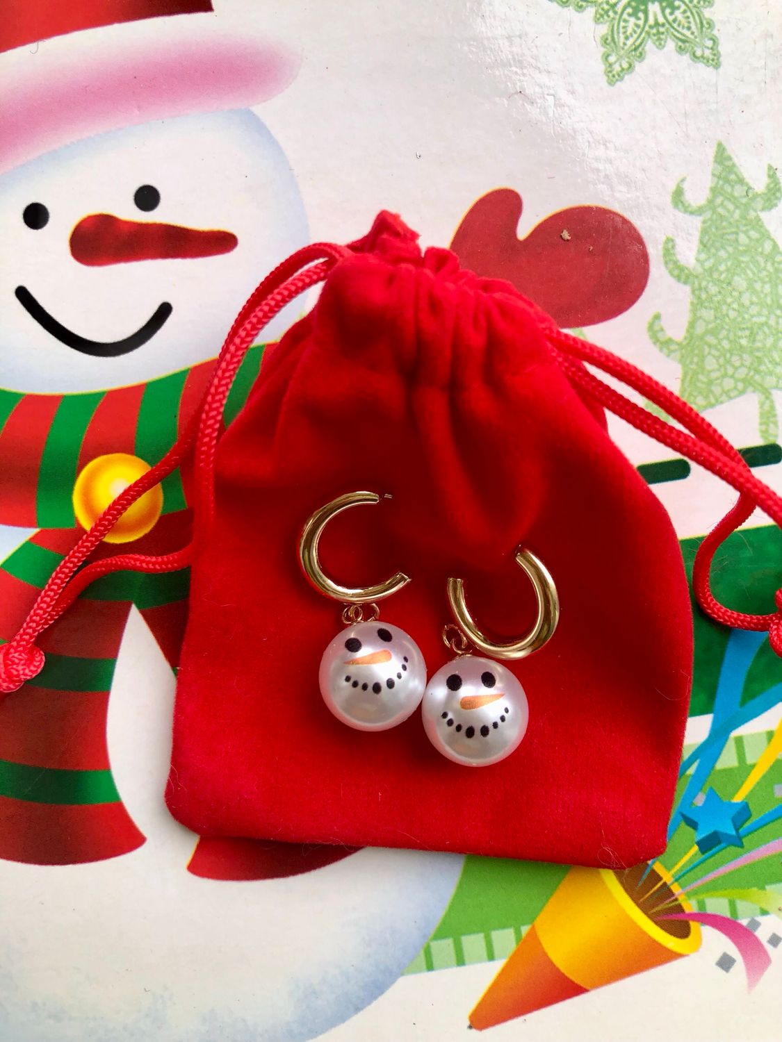 Orecchini Pupazzo di Neve ⛄️