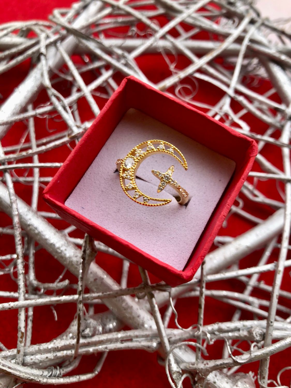 Anello Luna  in argento 925