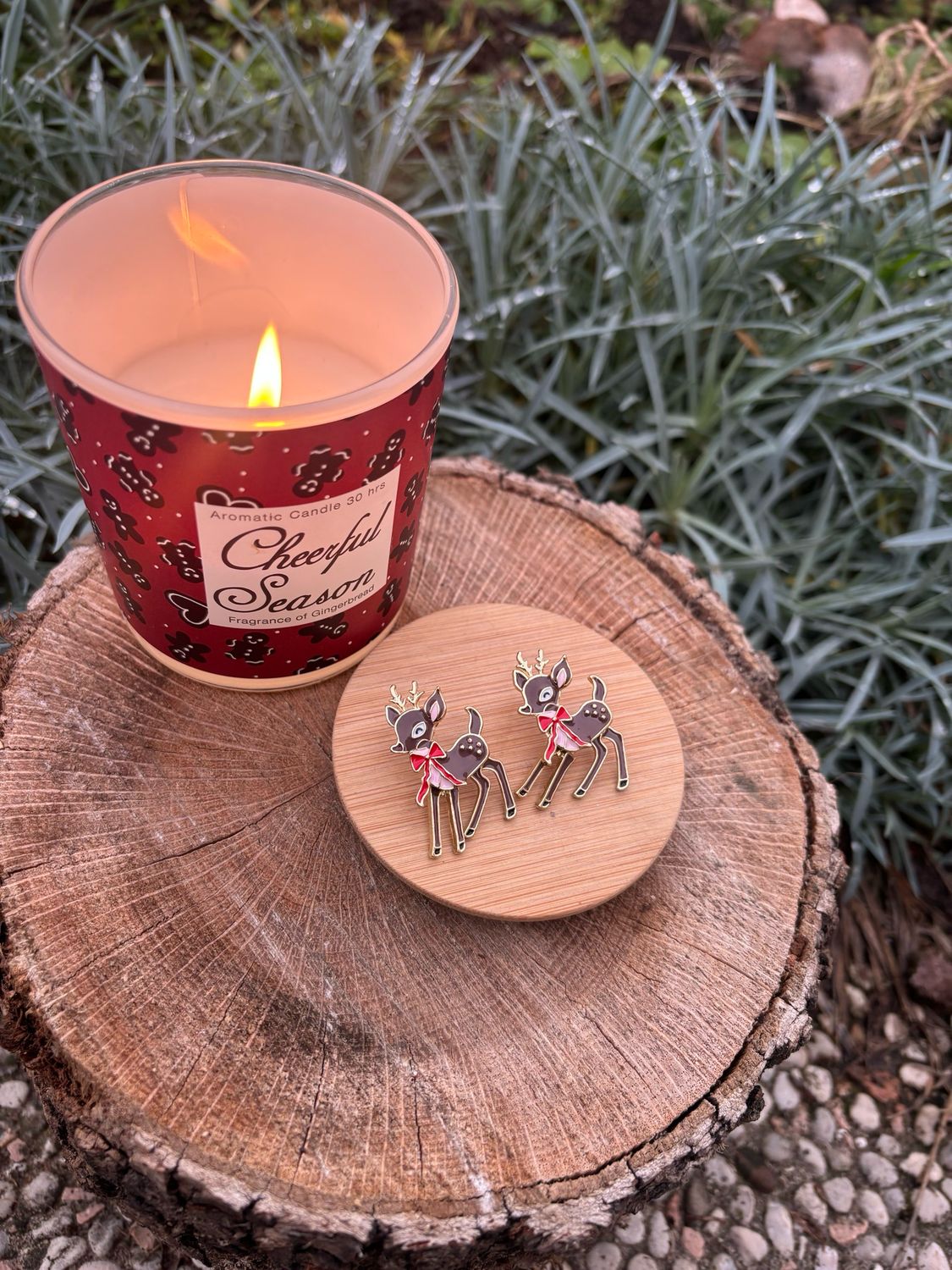 Orecchini Winter cerbiatto