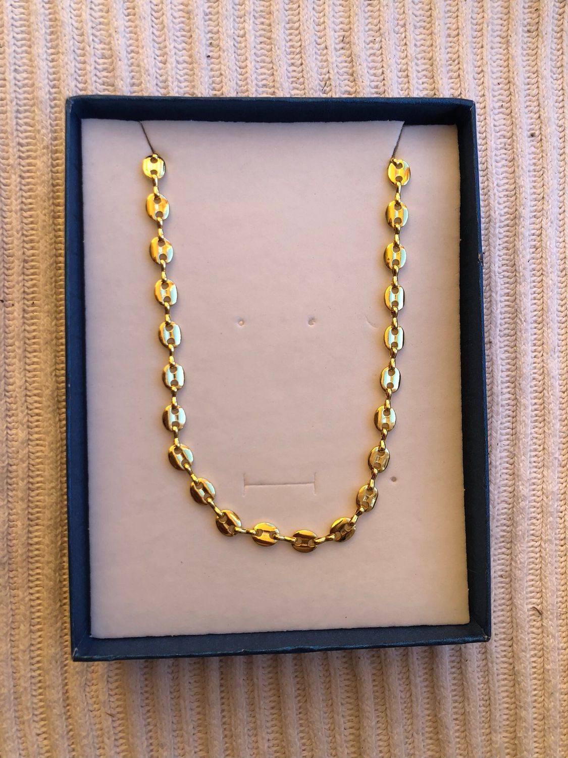 Collana Coffee Beans Gold