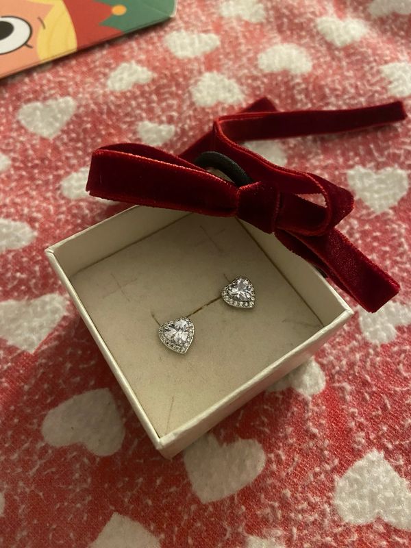 Orecchini love silver