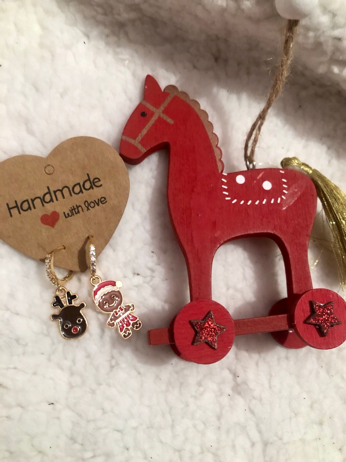 Hoops Gingerbread and Reindeer