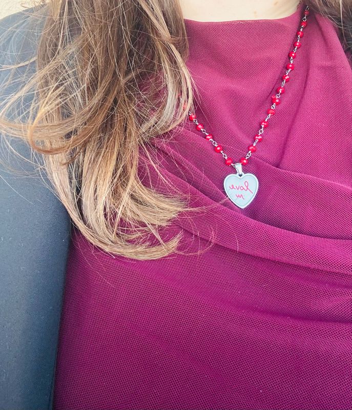 Collana Red love you