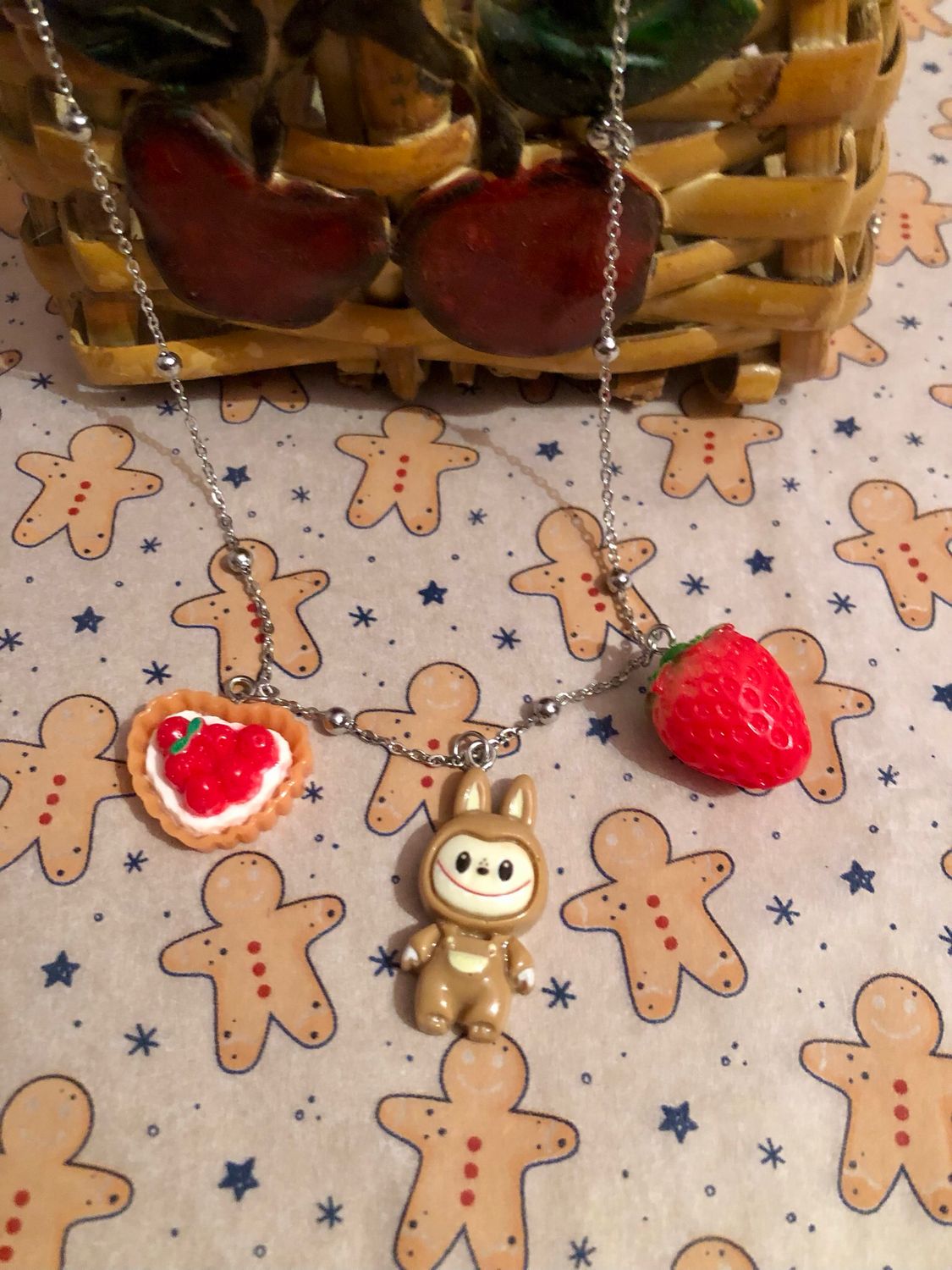 Collana Labububu Fragole