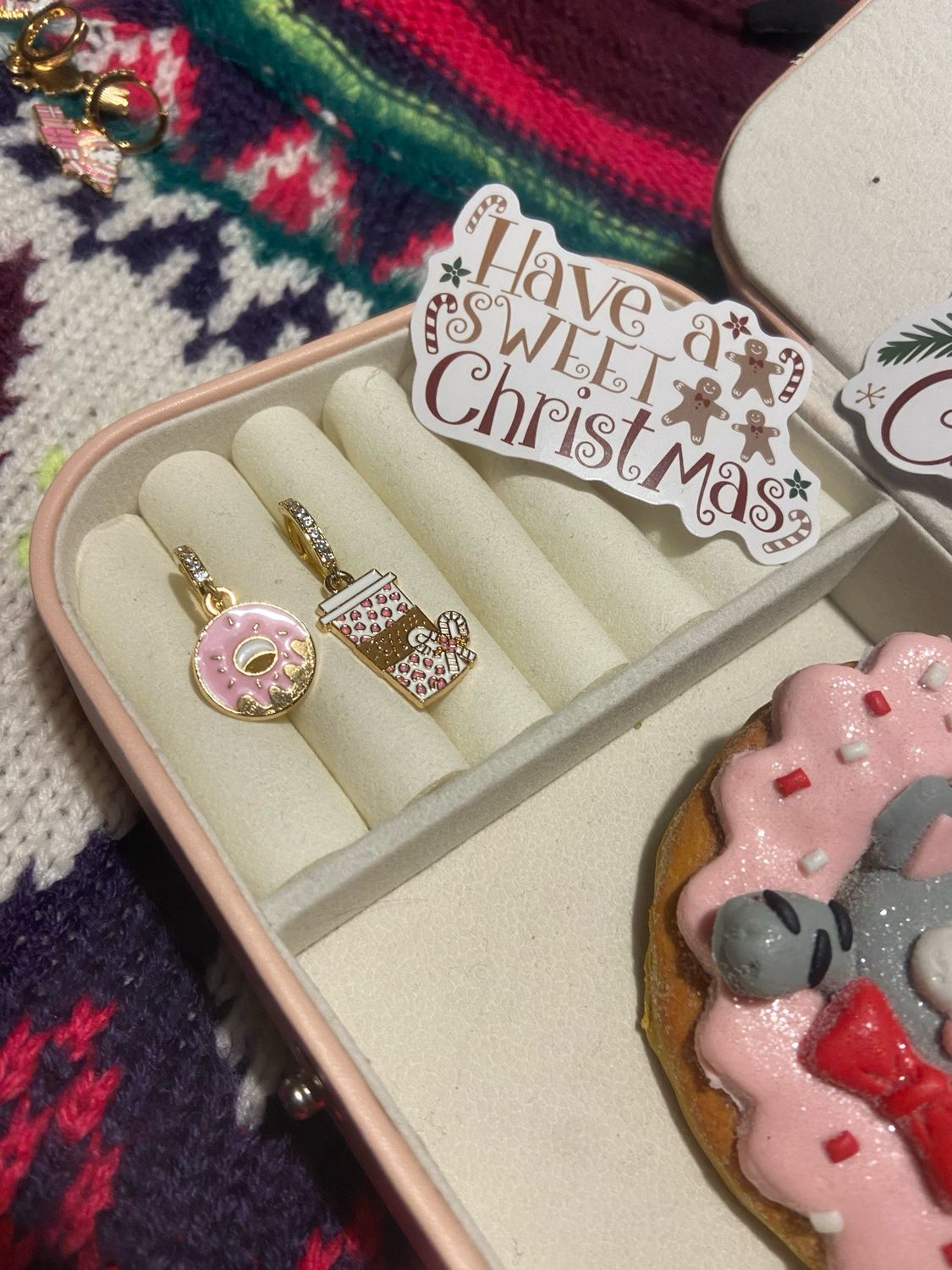 Hoops frappe&amp;ciambelle pink