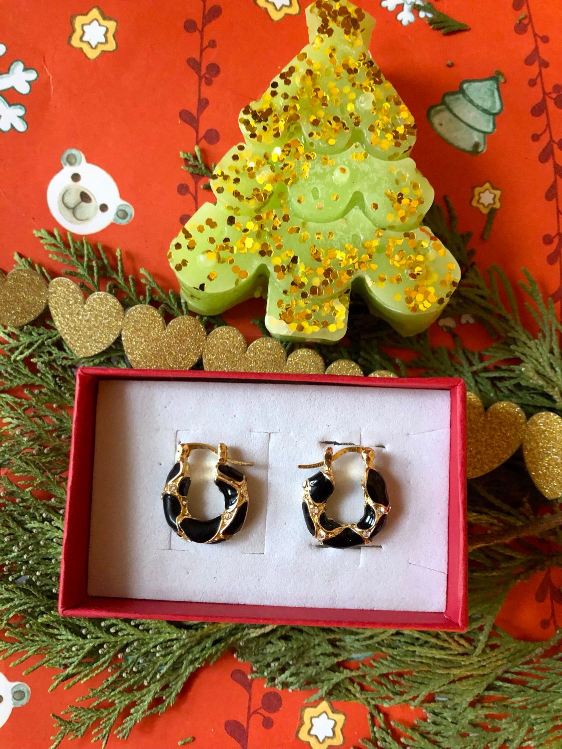 Orecchini Masquarade Black