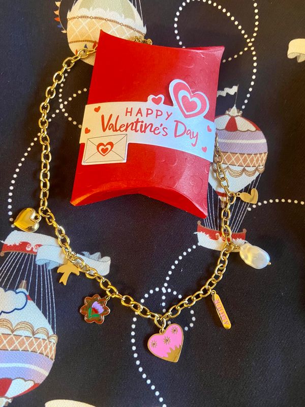 Collana charmes Amour